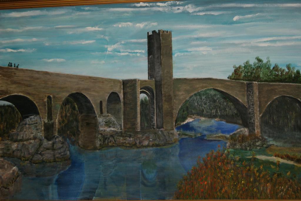 Hostal Sant Bernat Olot Exteriör bild